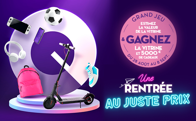 Une Rentrée au Juste Prix : Participez au Grand Jeu